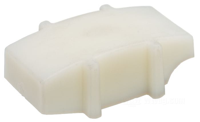 Cuscino tensore di Hayden Enterprises; per Tensionatori per catena primaria M6 di Hayden Enterprises; atto per Softail and Touring 2007-2017, Dyna 2006-2017; nylon; peso lordo: 45.8 g