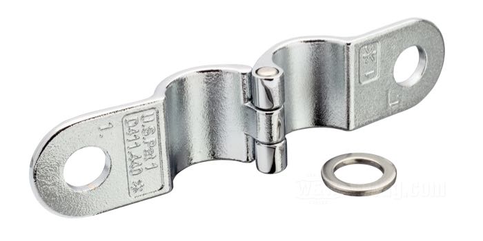 Pince »Magnum« de Kuryakyn; acier, chromé; Ø intér.: 1 ”; poids brut: 230 g