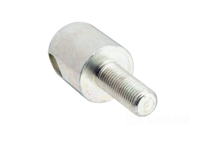 Bulón de fijación; para Estriberas; apropiado para FL 1965-1984, FX 1972→, FXR; acero, cincado; rosca: 3/8”-24; reemplaza OEM HD 50973-65; peso bruto: 70 g