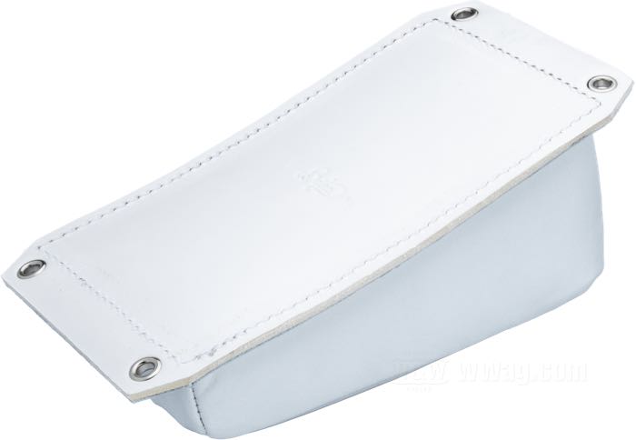 Cuscino passeggero »Tuck & Roll«; standard; vacchetta, bianco, 5-Rib; lunghezza x larghezza: 230 x 118 mm; Europa; peso lordo: 480 g