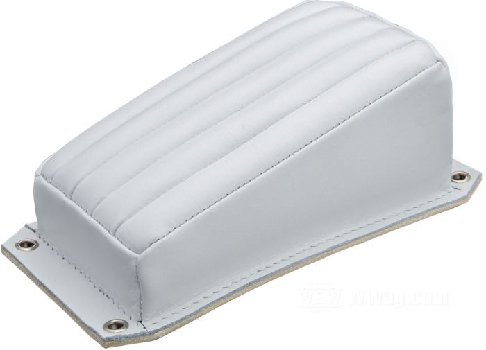 Cuscino passeggero »Tuck & Roll«; standard; vacchetta, bianco, 5-Rib; lunghezza x larghezza: 230 x 118 mm; Europa; peso lordo: 480 g