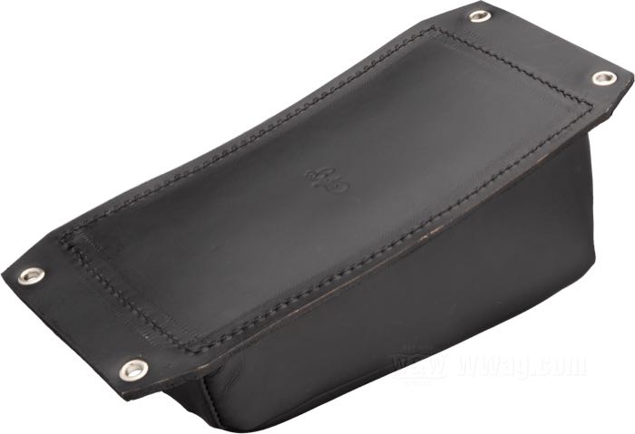 Cuscino passeggero »Tuck & Roll«; comfort; vacchetta, nero, 6-Rib; lunghezza x larghezza: 276 x 128 mm; Europa; peso lordo: 540 g