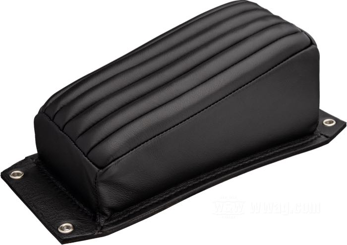 Cuscino passeggero »Tuck & Roll«; comfort; vacchetta, nero, 6-Rib; lunghezza x larghezza: 276 x 128 mm; Europa; peso lordo: 540 g