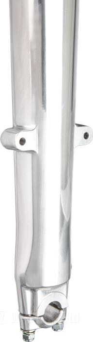 Gabelrohre komplett; passend für FL 1973-1984; Scheibenbremse links; Stahl / Aluminium, poliert / verchromt; Ø Gabelstandrohre: 41 mm; ersetzt OEM HD 45405-75A, 45733-48, 45825-77A, 45828-77A, 45829-77, 45831-77, 45832-77, 45834-77, 45837-77, 45838-77, 45839-77, 45843-77 und 45855-77; Bruttogewicht: 11.81 kg