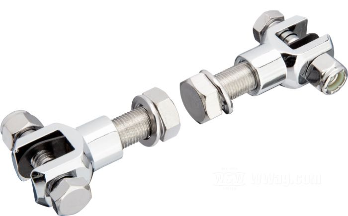 Bracket »Standard«; for Footpeg; fits FX, Sportster models; steel, chrome-plated; thread: 1/2”-20; replaces OEM HD 50900-72; gross weight: 260 g