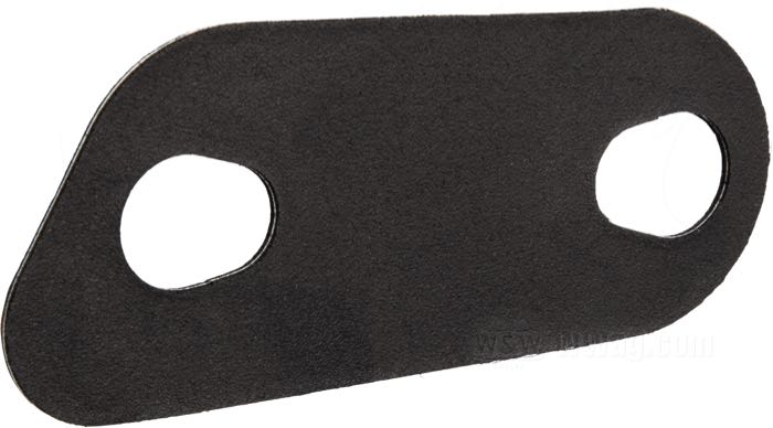 Guarnizione di James Gaskets; per Coperchio ispezione; atto per Sportster 2008-2020; acciaio rivestito da gomma; rimpiazza OEM HD 34990-08; peso lordo: 2 g