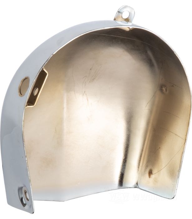 Abdeckung »OEM-Typ«; für Hupe; passend für FX Modelle late 1976-1980, XL 1976-1985; Stahl, verchromt; ersetzt OEM HD 69140-76T; Bruttogewicht: 180 g