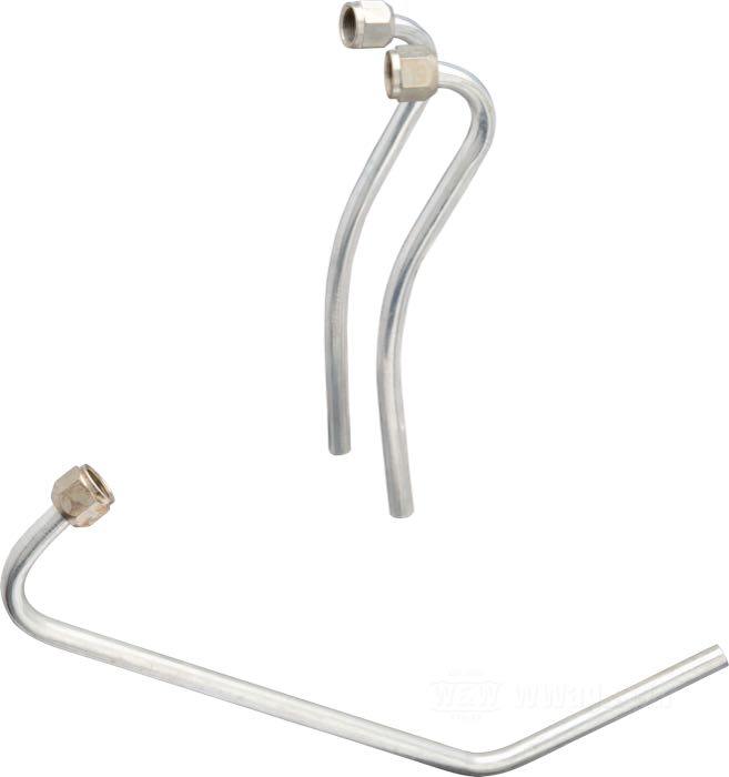 Kit de durit d'huile »Tight-Fit« de Strange Bird; pour bac à huile Horseshoe; acier, CAD (procédé ZnNi); filet raccord: 9/16