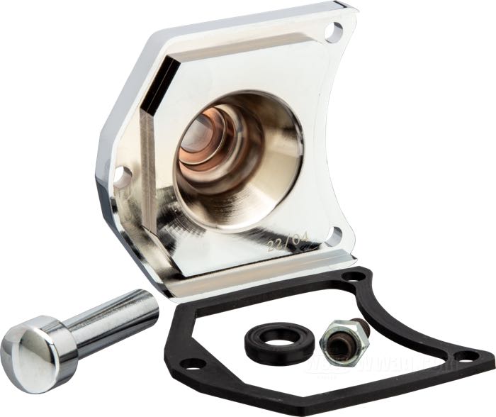 Starterknopf; für Magnetschalter; für 1.6/1.8 kW Spyke Starter; Stahl, verchromt; Bruttogewicht: 250 g
