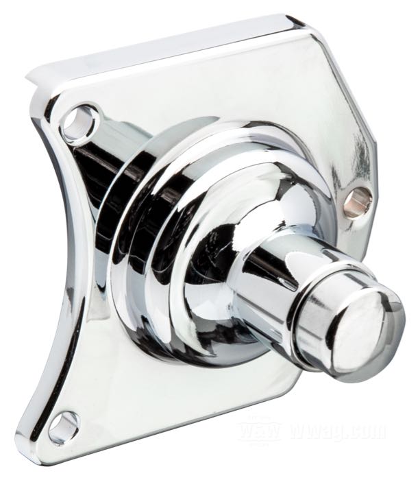 Starterknopf; für Magnetschalter; für 1.6/1.8 kW Spyke Starter; Stahl, verchromt; Bruttogewicht: 250 g