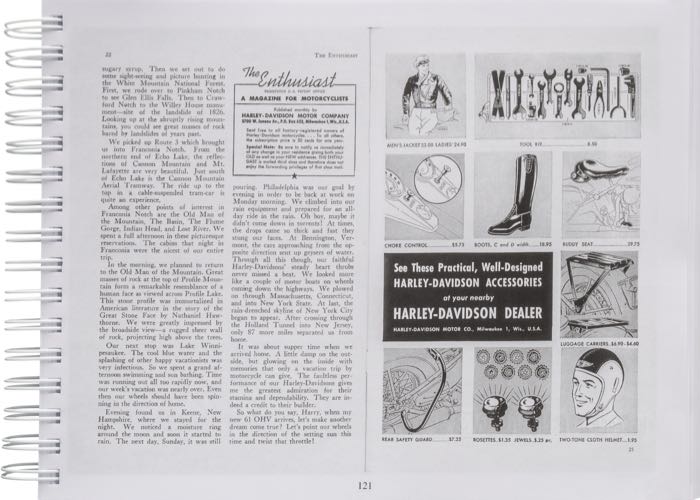Buch »The Harley-Davidson Panhead Years Vol. 1 - November 1947-December 1950«; Papier; Breite x Höhe: 28 x 21 cm; von Steve Slocombe; Spiralbindung; farbig und schwarz-weiß; 531 Seiten; englisch; ISBN: 9781739135836; Bruttogewicht: 1.48 kg