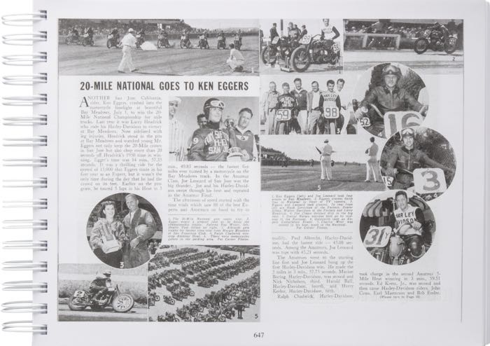 Libro »The Harley-Davidson Panhead Years Vol. 2 - January 1951-December 1953«; carta; larghezza x altezza: 28 x 21 cm; di Steve Slocombe; spiralatura; a colori + bianco e nero; 514 pagine; inglese; ISBN: 9781739135843; peso lordo: 1.43 kg