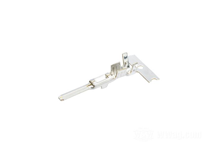 Cosse mâle »Multilock 070« de Deutsch; pour système de conexion Tyco Multilock 070; bronze phosphoreux, nickelé; pour fils de: ~ 0.05 - 1.3 mm² (AWG 30 - 16); remplace OEM HD 73190-96; poids brut: 1 g