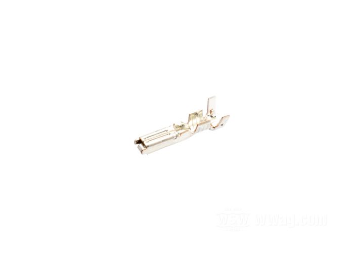 Cosse femelle »Multilock 070« de Deutsch; pour système de conexion Tyco Multilock 070; bronze phosphoreux, nickelé; pour fils de: ~ 0.5 - 1.5 mm² (AWG 20-16); remplace OEM HD 73191-96; poids brut: 1 g