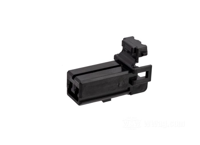 Boîte pour cosses femelles »Multilock 070« de Deutsch; 2 voies; PBT, noir; remplace OEM HD 73152-96BK; poids brut: 1 g