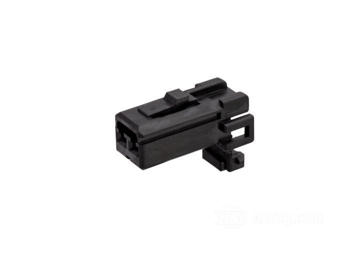 Boîte pour cosses femelles »Multilock 070« de Deutsch; 2 voies; PBT, noir; remplace OEM HD 73152-96BK; poids brut: 1 g