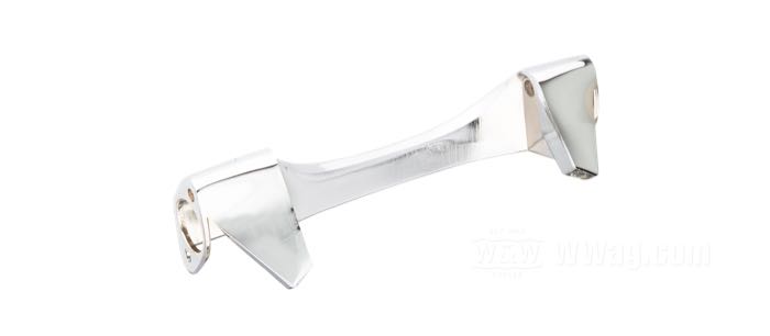Staffa; per Frecce; atto per FL 1974-1984, FLST 1986→, FLT/FLR 1991→; alluminio fuso, cromato; larghezza: 210 mm; Punto installazione: posteriore; rimpiazza OEM HD 68510-74A; peso lordo: 230 g