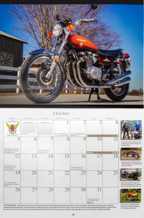 Calendar »AMCA 2025«; paper; width x height: 31 x 22.5 cm; color; gross weight: 146 g