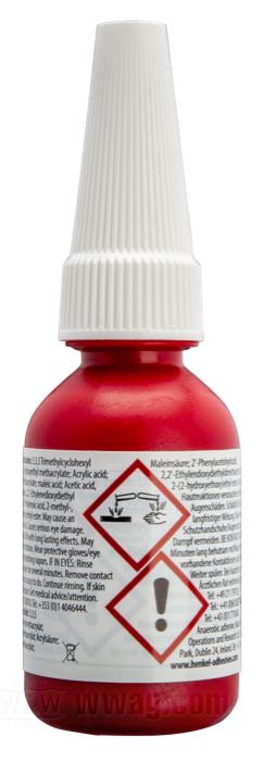 Fügeklebstoff »638« von Loctite Products; grün, hochviskos; 10 ml; USA; Bruttogewicht: 20 g
