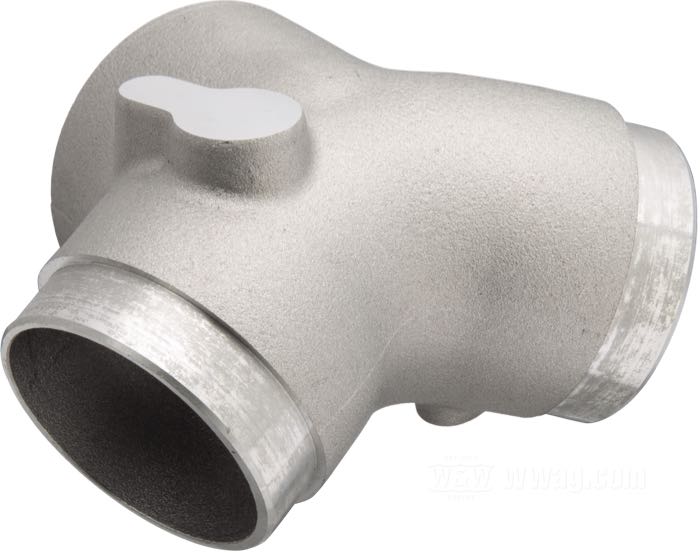 Ansaugstutzen; passend für Sportster 1988-2003; Aluminiumguss, Guss-Finish; für CV-Vergaser; ersetzt OEM HD 27004-88A; Bruttogewicht: 200 g