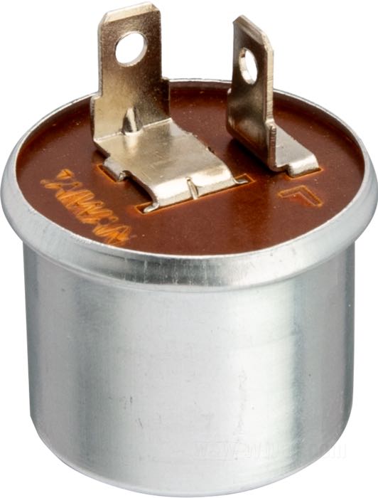 Intermittenza; per modelli con luce di emergenza; alluminio / rame / carta fenolica; Ø 30.5 mm; 12 V; 2(6) x 23 W; rimpiazza OEM HD 68541-64B, 68543-64C e 68550-83; senza marchio omologazione; Taiwan; peso lordo: 20 g