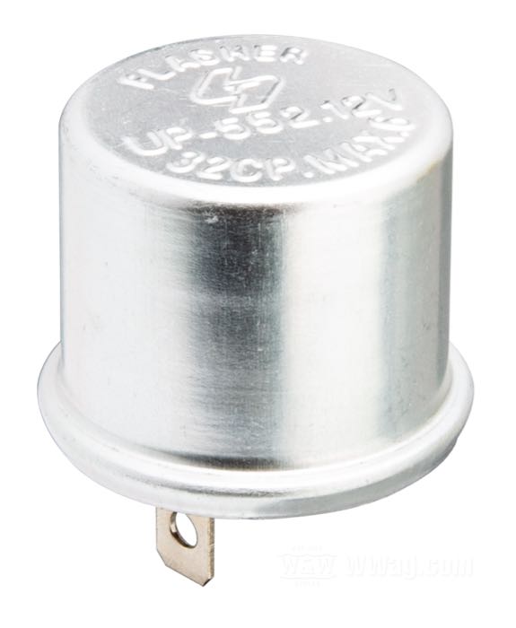 Intermittenza; per modelli con luce di emergenza; alluminio / rame / carta fenolica; Ø 30.5 mm; 12 V; 2(6) x 23 W; rimpiazza OEM HD 68541-64B, 68543-64C e 68550-83; senza marchio omologazione; Taiwan; peso lordo: 20 g