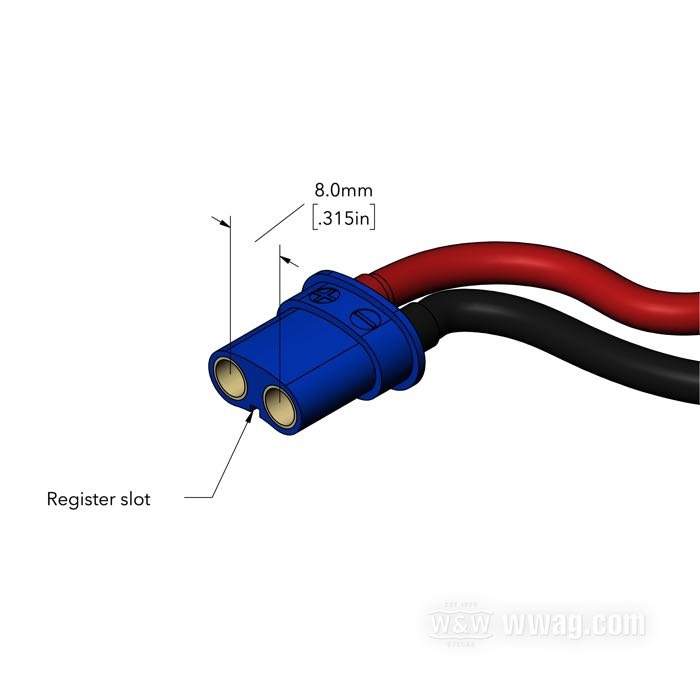 Mazo de cables de Antigravity; para Micro-Start XP-10 Gen. 1 (→2023); cobre / latón / plástico; largo: 42 cm; peso bruto: 117 g