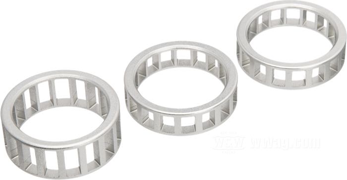 Bearing retainer by S&S; for Connecting rods; fits KH, XL 1954-1986; aluminum; replaces OEM HD 24364-54A, and 24362-54A