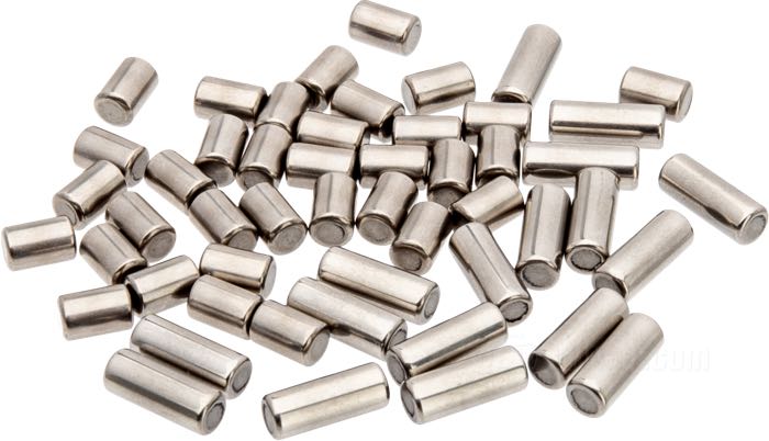 Bearing roller set by S&S; for Connecting rods; fits KH, XL 1954-1986; steel, length 0.294” / 0.480”; Ø 0.1875”; Over-/Undersize: +0.000 ”; tolerance class: RBEC 1; replaces OEM HD 9150A, and 9441A