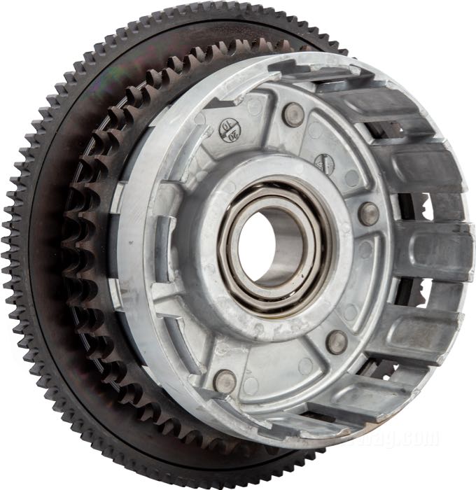 Kupplungskorb »Standard«; passend für Big Twin 6 Gang 2006-2010; Aluminium / Stahl; mit Kupplungsnabenlager; ersetzt OEM HD 37813-06A; Bruttogewicht: 4.88 kg