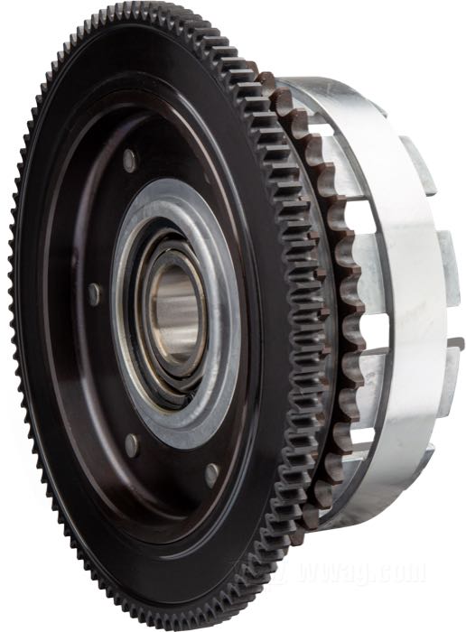 Kupplungskorb »Standard«; passend für Big Twin 6 Gang 2006-2010; Aluminium / Stahl; mit Kupplungsnabenlager; ersetzt OEM HD 37813-06A; Bruttogewicht: 4.88 kg