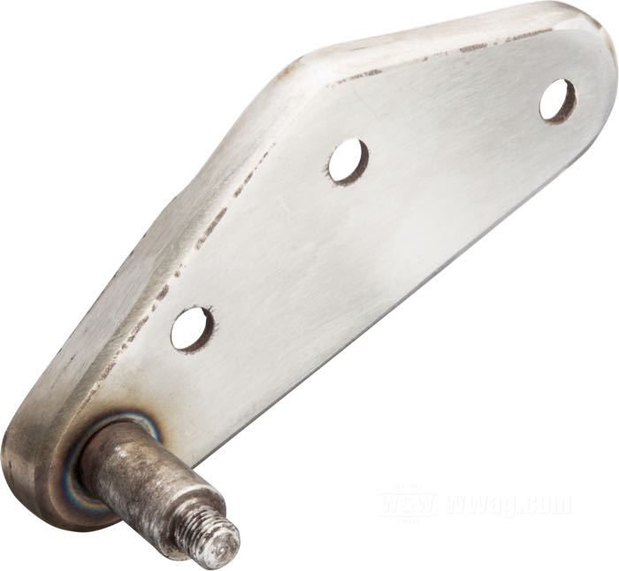 Piastra supporto di Paughco; per Pedale freno; atto per Big Twin 1936-1957; acciaio, naturale; rimpiazza OEM HD 42480-36; U.S.A.; peso lordo: 352 g
