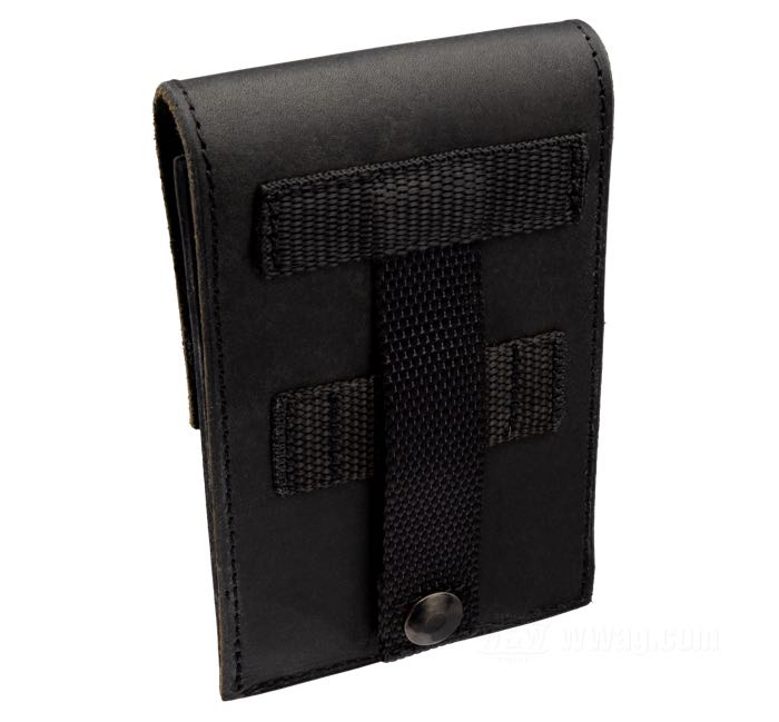 Borsello da cintura; cuoio, nero; altezza: 15 cm; larghezza: 9.5 cm; peso lordo: 137 g
