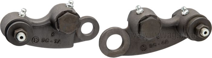 Gabel-Schwinghebel »Early Type 1931-1942« von The Cyclery; für Classic und I-Beam Springer Gabeln; passend für Big Twin, WLC, Servi-Car; Stahl, parkerisiert, mit Schmiernippeln mit rundem Kopf 1939→; mit Sicherungsscheiben; ersetzt OEM HD 2635-30, 2636-30, 45658-30 und 45655-30; Europa; Europa; Bruttogewicht: 700 g