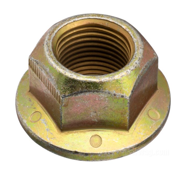 Écrou; pour Pignon moteur; adaptable à Sportster 1993-2020; acier; clé: 1-1/8 ”; remplace OEM HD 7839; USA; poids brut: 70 g