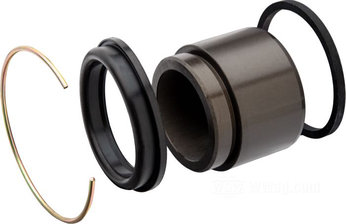 Brake caliper piston; for aftermarket calipers; fits Touring 1986-1999, Sportster, FXR, Softail, Dyna late 1987-1999; aluminum; position: rear; piston Ø: 47.6 mm; gross weight: 108 g
