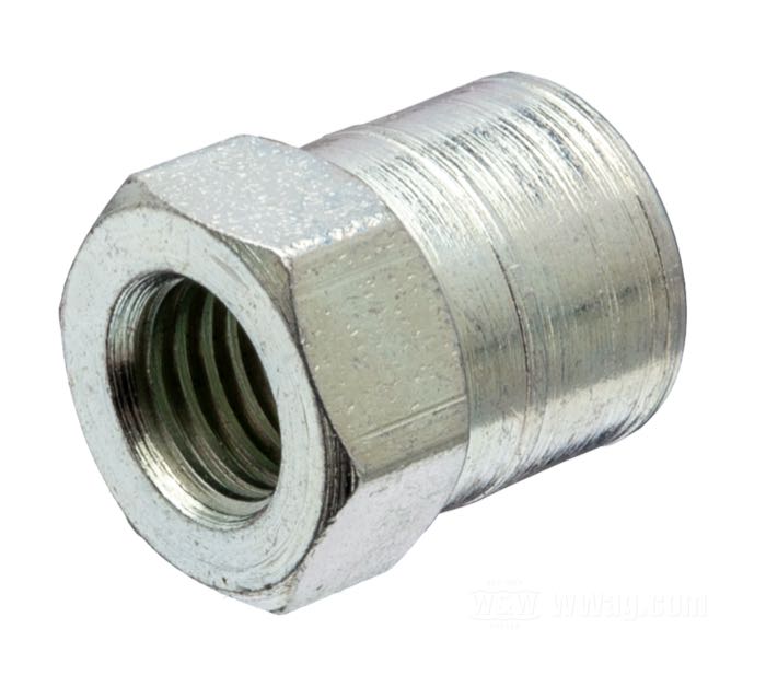 Contre-écrou; pour Vis de réglage; adaptable à modèle K, Sportster →1970; acier, zingué; remplace OEM HD 38135-50; poids brut: 10 g