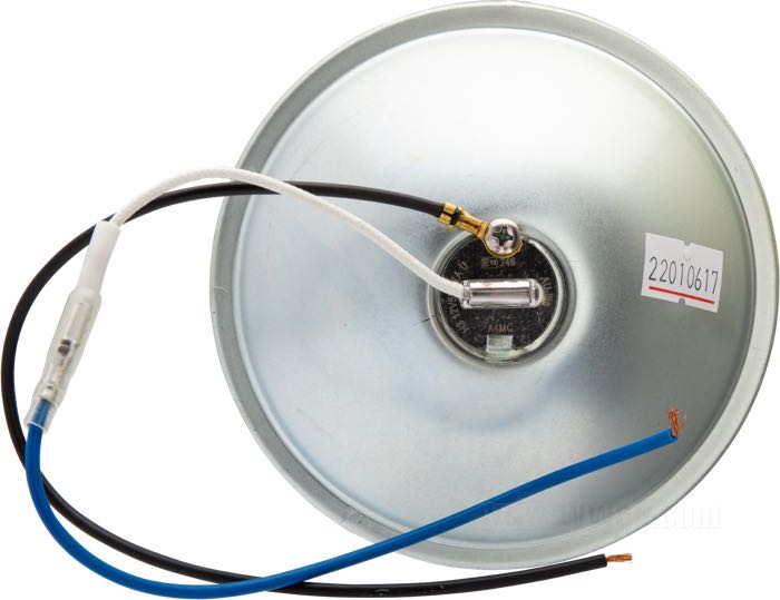 Zusatzscheinwerfer-Einsatz; Fernlicht; Stahl / Glas, gerillt; Ø 4-1/2”; Glühlampen-Typ: H3; 12 V; 55 W; Sockel: PK22s; mit 12 V Glühlampe; ersetzt OEM HD 68674-69; E13 geprüft; Bruttogewicht: 220 g