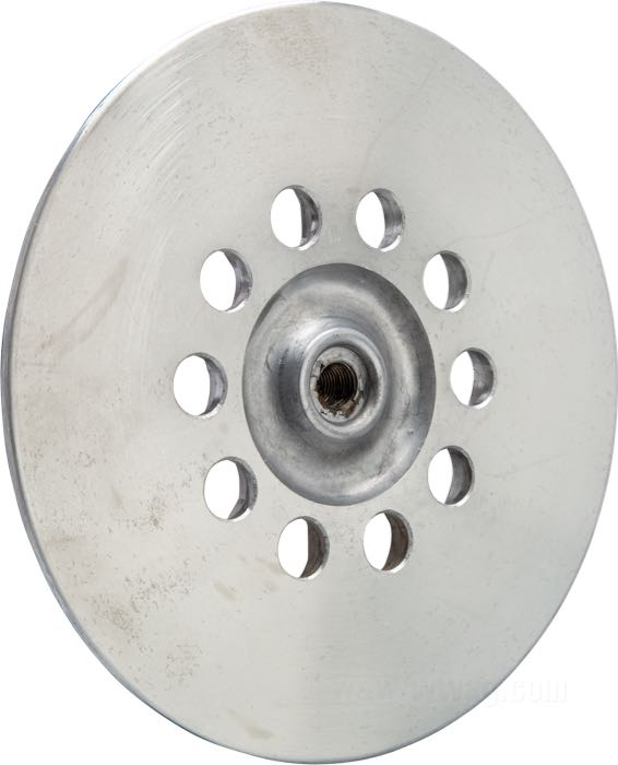 Piatto spingidischi frizione; atto per Big Twin 1941-primi 1984; alluminio fuso; rimpiazza OEM HD 37805-83T; peso lordo: 400 g