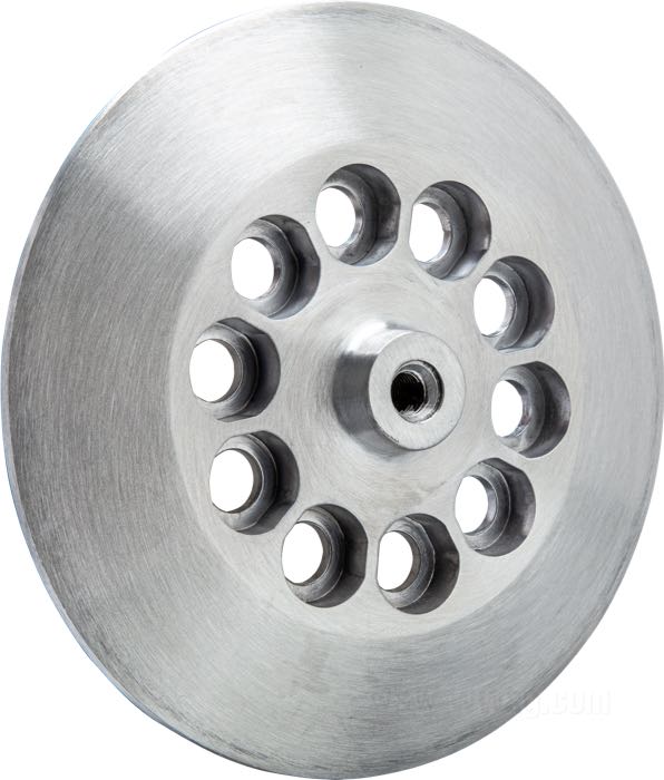 Piatto spingidischi frizione; atto per Big Twin 1941-primi 1984; alluminio fuso; rimpiazza OEM HD 37805-83T; peso lordo: 400 g