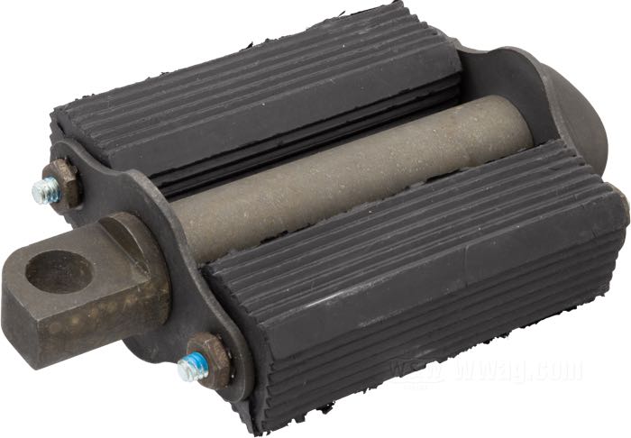 Kicker pedal »Bicycle Style«; fits all models 1936-1962; steel / rubber, parkerized end plates and tube; replaces OEM HD 33175-16, and 2091-16; gross weight: 430 g