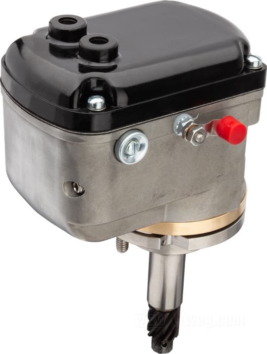 Magneto »MM3« de Morris Magneto; apropiado para Flathead 1937→, todos modelos K y Sportster →1970; aluminio, acabado moldeado; reemplaza OEM HD 29505-67; EE. UU.; peso bruto: 2.78 kg