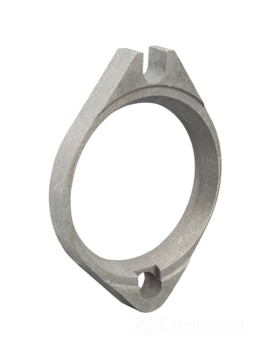 Insulator block Manifold flange by S&S; for rear; steel; replaces OEM HD 27010-86A, and 27010-86B; gross weight: 70 g