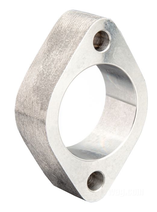 Flangia isolatrice Distanziatore di S&S; per Collettore d'aspirazione / Carburatore a farfalla; per Super E; alluminio fuso; larghezza: 1”; con O-ring; peso lordo: 140 g
