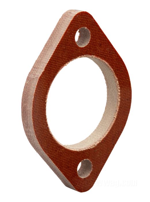 Flangia isolatrice di S&S; per collettore/carburatore Super E; composito fibra; larghezza: 3/8”; Ø interno: 1-7/8 ”; peso lordo: 32 g