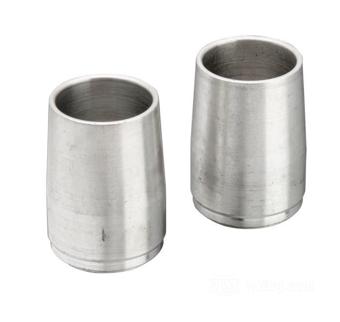 Butée; pour Tubes de fourche; adaptable à FXDWG Wide Glide 2000-2005, FLD Switchback 2012-2016,  modèles FXS(T) 2000-2015, modèles FLST 2003-2004, modèles FLS(T) 2007-2017, Touring 1997-2013; aluminium; remplace OEM HD 45803-97; poids brut: 27 g