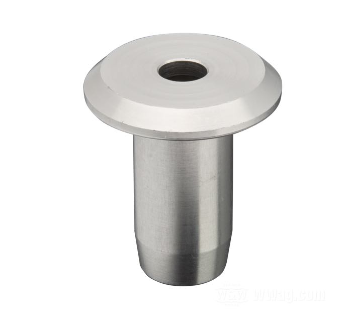 Stop; for Fork tubes; fits FX, Sportster 1975-1983; aluminum; replaces OEM HD 45402-75; gross weight: 21 g