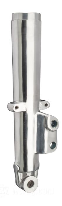 Botella de horquilla; apropiado para FL 1972-1977; disco de freno al lado izquierdo; aluminio, pulido; reemplaza OEM HD 45807-72; peso bruto: 2.03 kg