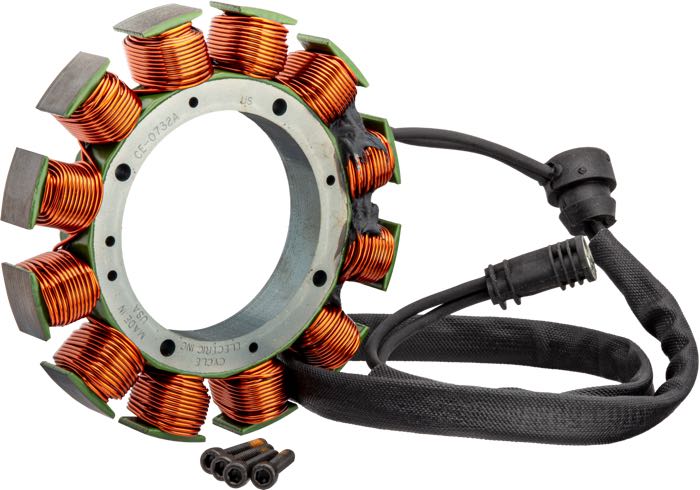 Stator by Cycle Electric; fits Sportster 2007-2013; replaces OEM HD 29997-07A; USA; gross weight: 1.21 kg