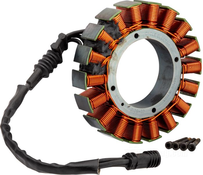 Statore di Cycle Electric; atto per Touring 2006-2016; 50 A; rimpiazza OEM HD 29987-06A; U.S.A.; peso lordo: 1.83 kg